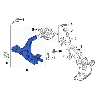 Acura OE - Front Right Suspension Control Arm