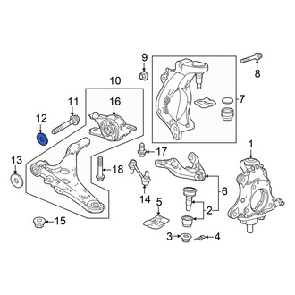 Acura OE - Suspension Control Arm Washer