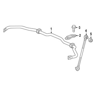 Acura OE - Front Suspension - Stabilizer Bar & Components (Base / A-Spec)
