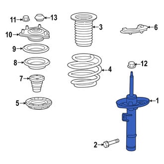 Acura OE - Front Right Suspension Strut