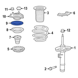 Acura OE - Front Suspension Strut Bearing