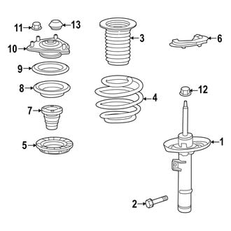 Acura OE - Front Suspension - Struts & Components