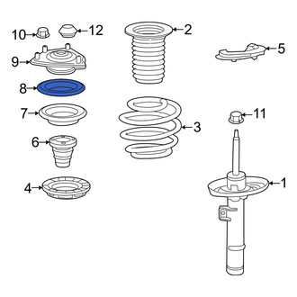 Acura OE - Front Suspension Strut Bearing