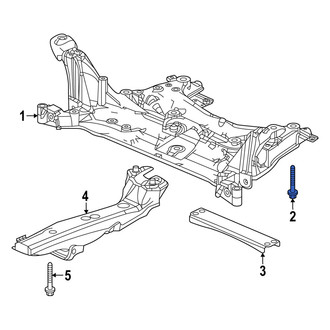 Acura OE - Suspension Crossmember Reinforcement Bolt