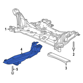 Acura OE - Front Left Suspension Crossmember Reinforcement
