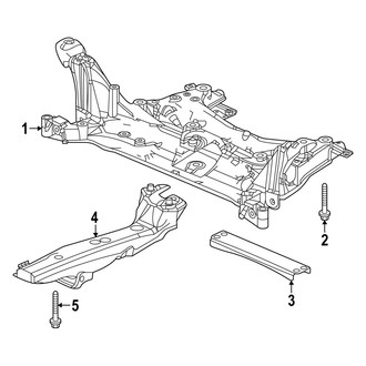 Acura OE - Front Suspension - Suspension Mounting (Base / A-Spec)
