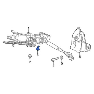 Acura OE - Upper Steering Column Bolt