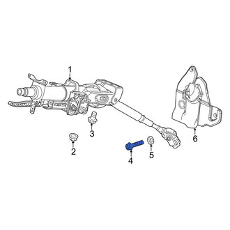 Acura OE - Steering Column U-Joint Bolt