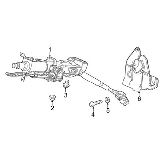 Acura OE - Steering Column Assembly