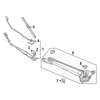 Acura OE - Windshield - Wiper Components