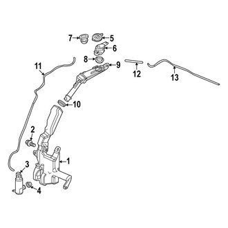 Acura OE - Windshield - Washer Components