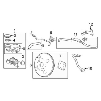 Acura OE - Cowl - Components on Dash Panel (Type S)
