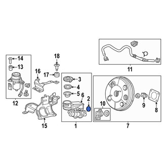 Acura OE - Brake Master Cylinder O-Ring
