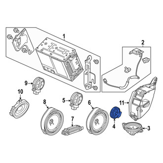 Acura OE - Front Outer Speaker