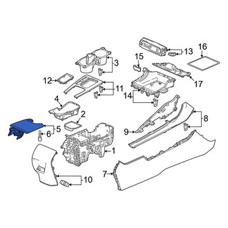 Acura OE - Console Armrest