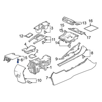 Acura OE - Console Armrest Bumper