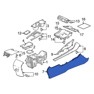 Acura OE - Front Left Console Panel