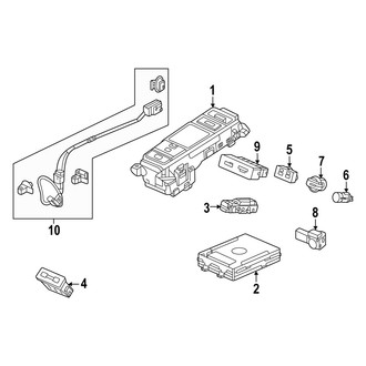 Acura OE - Center Console (Electrical Components), (Base / A-Spec / Type S)
