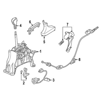 Acura OE - Console - Transmission Shift Lever (Automatic CVT Tr)