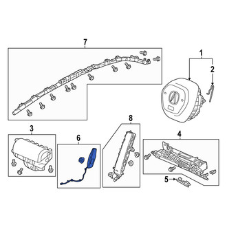 Acura OE - Front Right Seat Air Bag