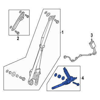 Acura OE - Front Right Seat Belt Pretensioner