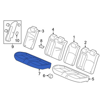 Acura OE - Rear Seat Cover