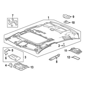 Acura OE - Roof - Interior Trim (Base / A-Spec)