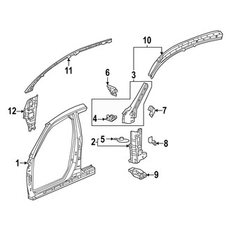 Acura OE - Pillars, Rocker & Floor - Aperture Panel (Base / A-Spec)