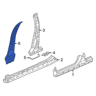 Acura OE - Left Body B-Pillar