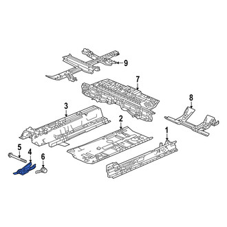 Acura OE - Front Left Floor Pan Reinforcement