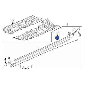 Acura OE - Rocker Panel Molding Clip