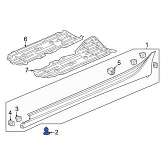 Acura OE - Rocker Panel Molding Clip