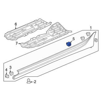 Acura OE - Rocker Panel Molding Clip