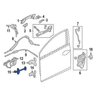 Acura OE - Front Door Check