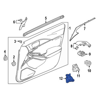 Acura OE - Left Door Switch Trim Panel Cap