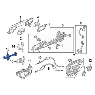 Acura OE - Rear Door Check