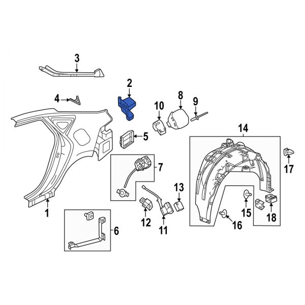 Tail Light Pocket