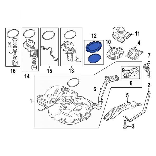 Fuel Tank Lock Ring