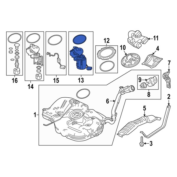 Fuel Pump and Sender Assembly