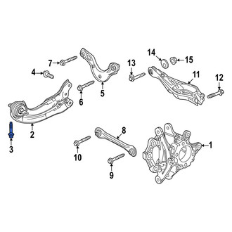 Acura OE - Outer Suspension Trailing Arm Bolt