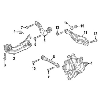 Acura OE - Rear Suspension - Suspension Components (Base / A-Spec)