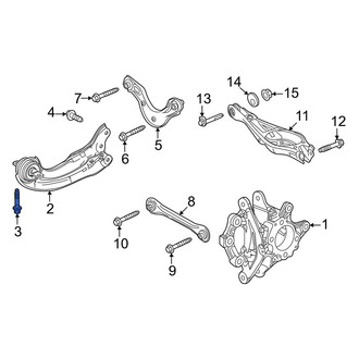 Acura OE - Outer Suspension Trailing Arm Bolt