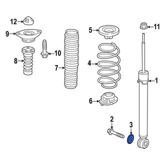 Acura OE - Suspension Shock Absorber Mount Washer
