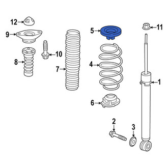 Acura OE - Rear Upper Coil Spring Insulator