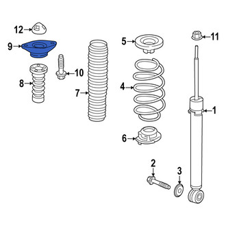 Acura OE - Rear Suspension Shock Absorber Mount