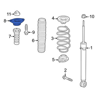 Acura OE - Rear Suspension Shock Absorber Mount