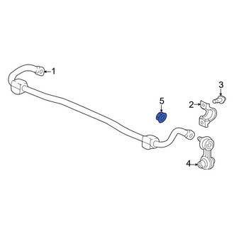 Acura OE - Rear Suspension Stabilizer Bar Link Nut