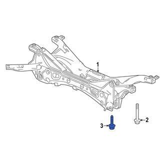 Acura OE - Lower Suspension Crossmember Bolt