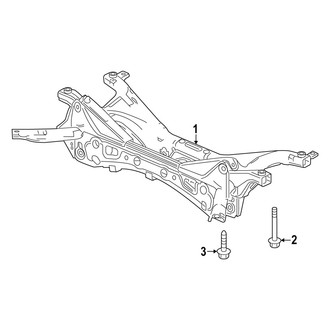 Acura OE - Rear Suspension - Suspension Mounting (Base / A-Spec)
