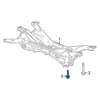 Acura OE - Lower Suspension Crossmember Bolt